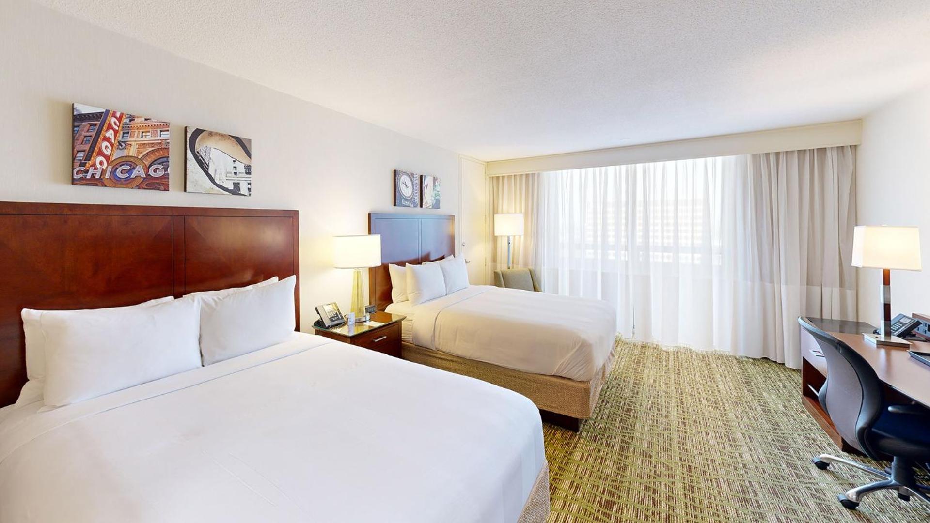 Marriott Chicago O'Hare Hotell Rosemont Eksteriør bilde